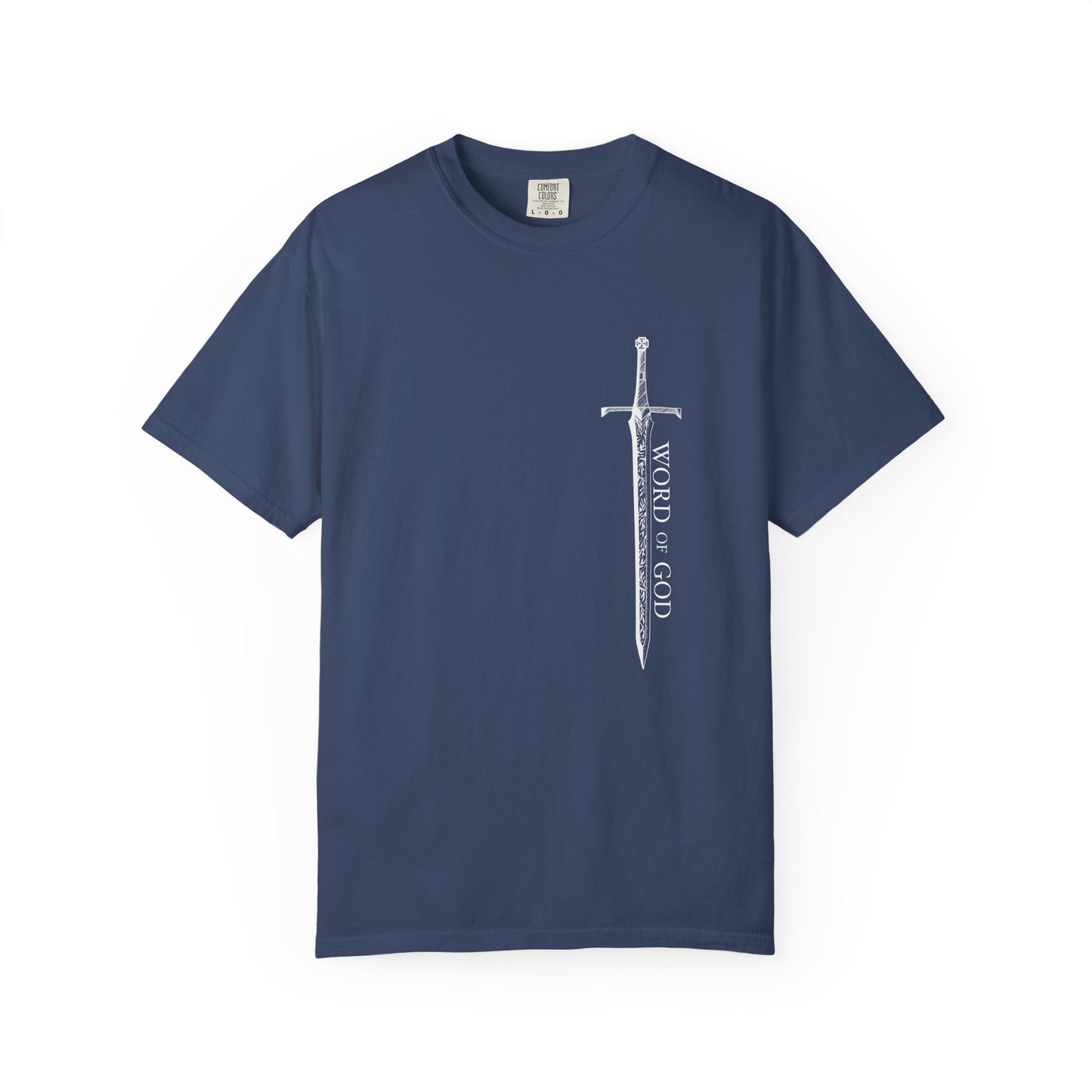 China Blue "Sword of the Spirit" Tee