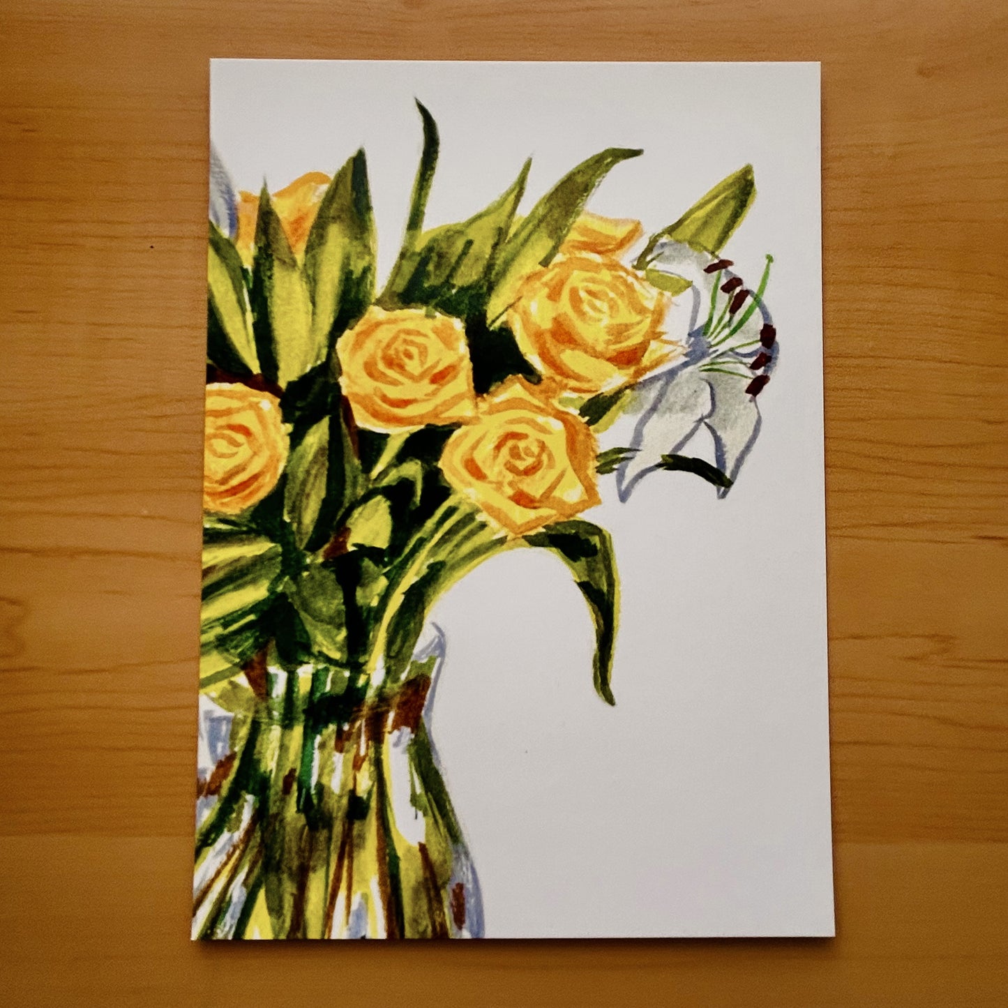 Assorted Texas Flower Flat Cards (12pc)