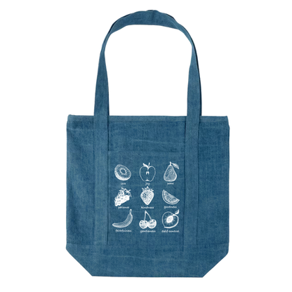"Fruit of the Spirit" Pocket Canvas Tote