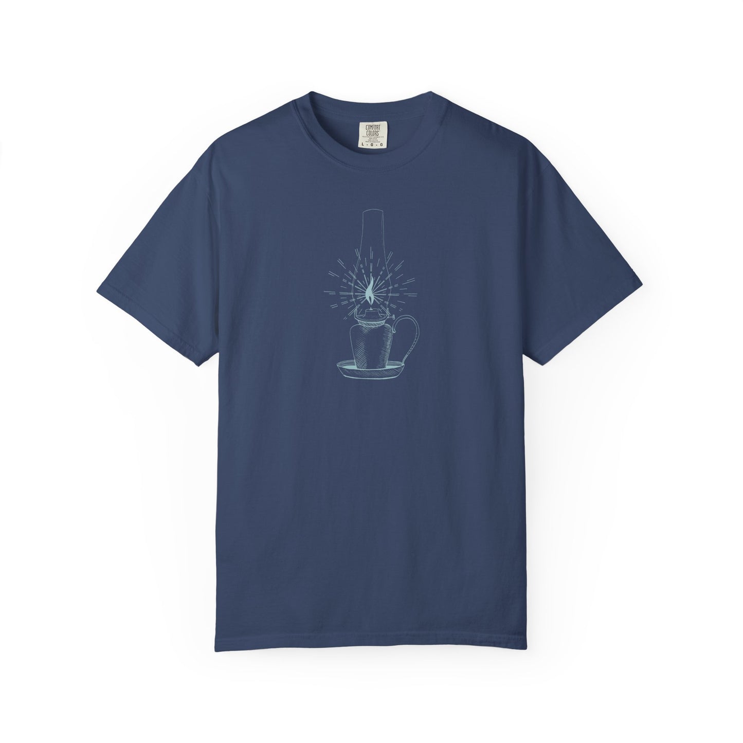 China Blue "Light of the World" Tee
