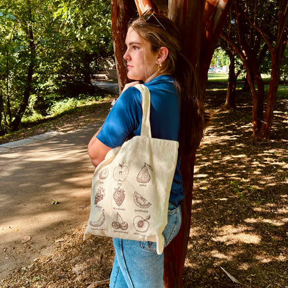 "Fruit of the Spirit" Canvas Tote