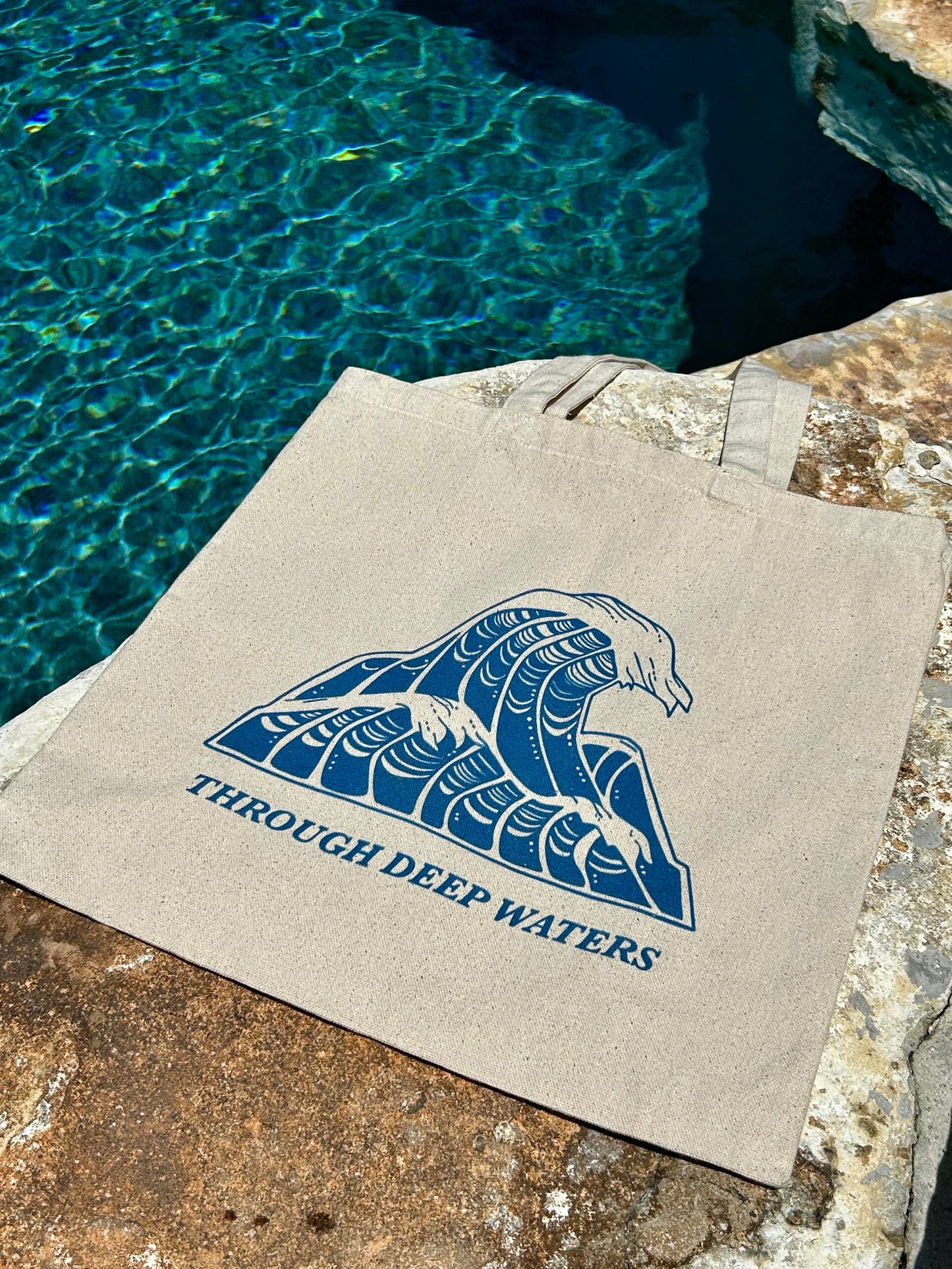 "Through Deep Waters" Tote