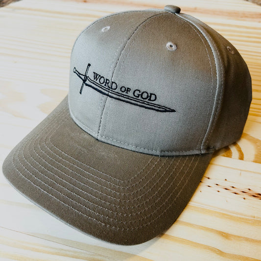 Khaki Embroidered "Sword of the Spirit" Cap