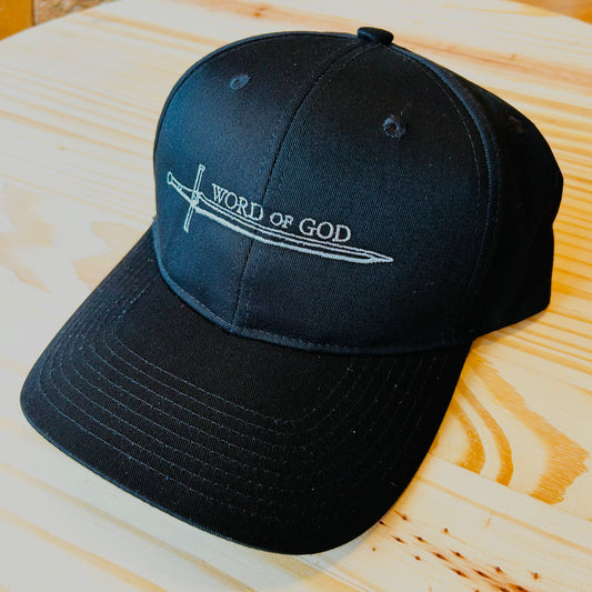 Black Embroidered "Sword of the Spirit" Cap