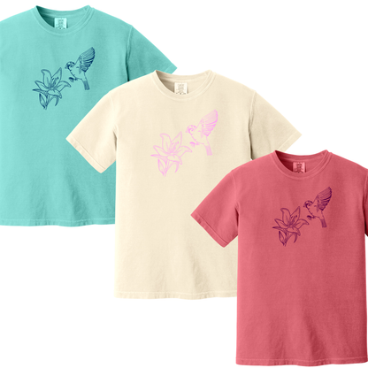 "Lillies and Sparrows" Tee