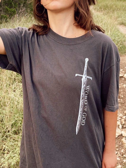 Graphite "Sword of the Spirit" Tee